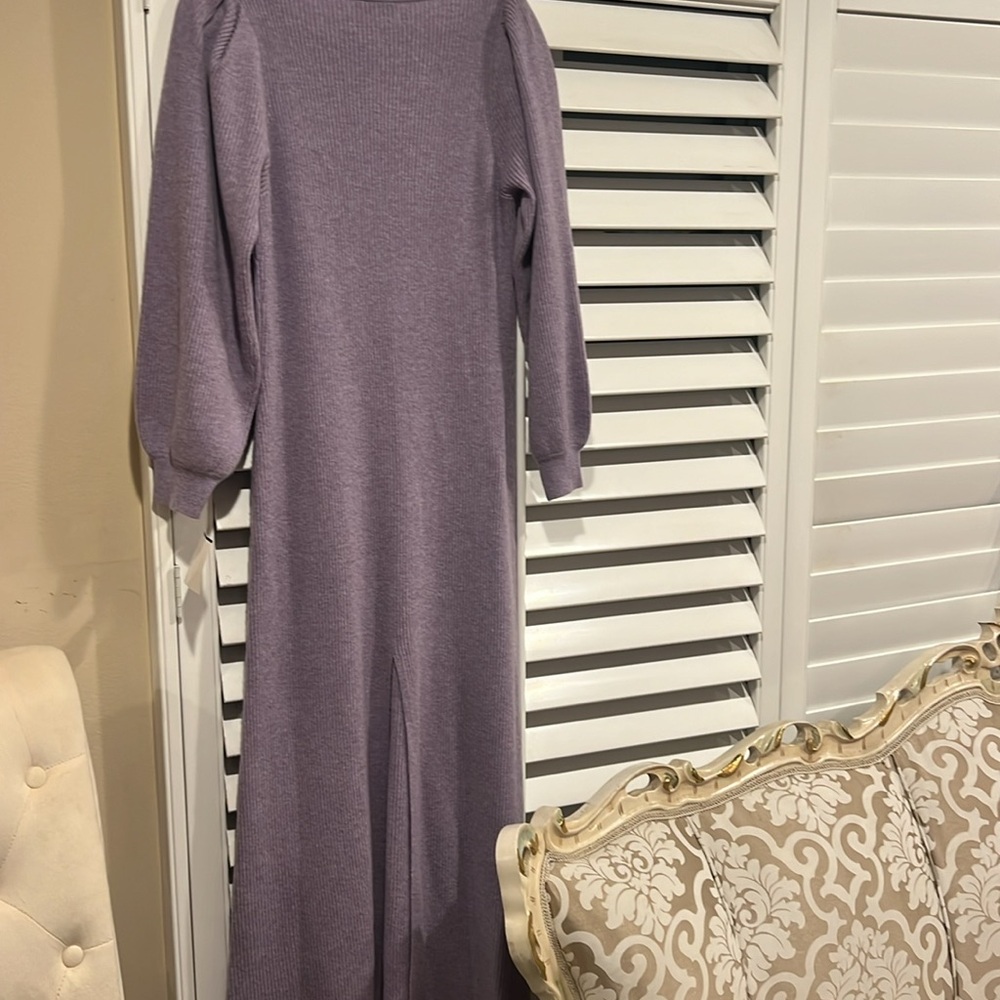 The Westside long sweater dress size L - Picture 6 of 8